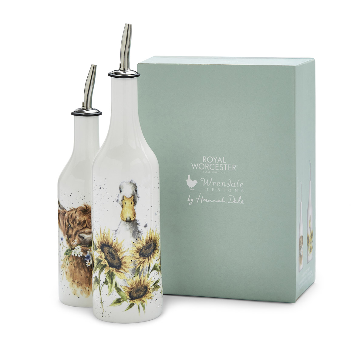 Wrendale Designs Oil & Vinegar Set image number null